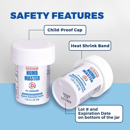 Clinical Resolution Numb Master 5% Lidocaine Cream Fast-Acting OTC anesthetic for Pain, Itch, Burns & Hemorrhoids with Vitamin E & Aloe for Soothing Relief Maximum Strength 4.2 Ounce Clinical ResolutionBuy Supplements Australia