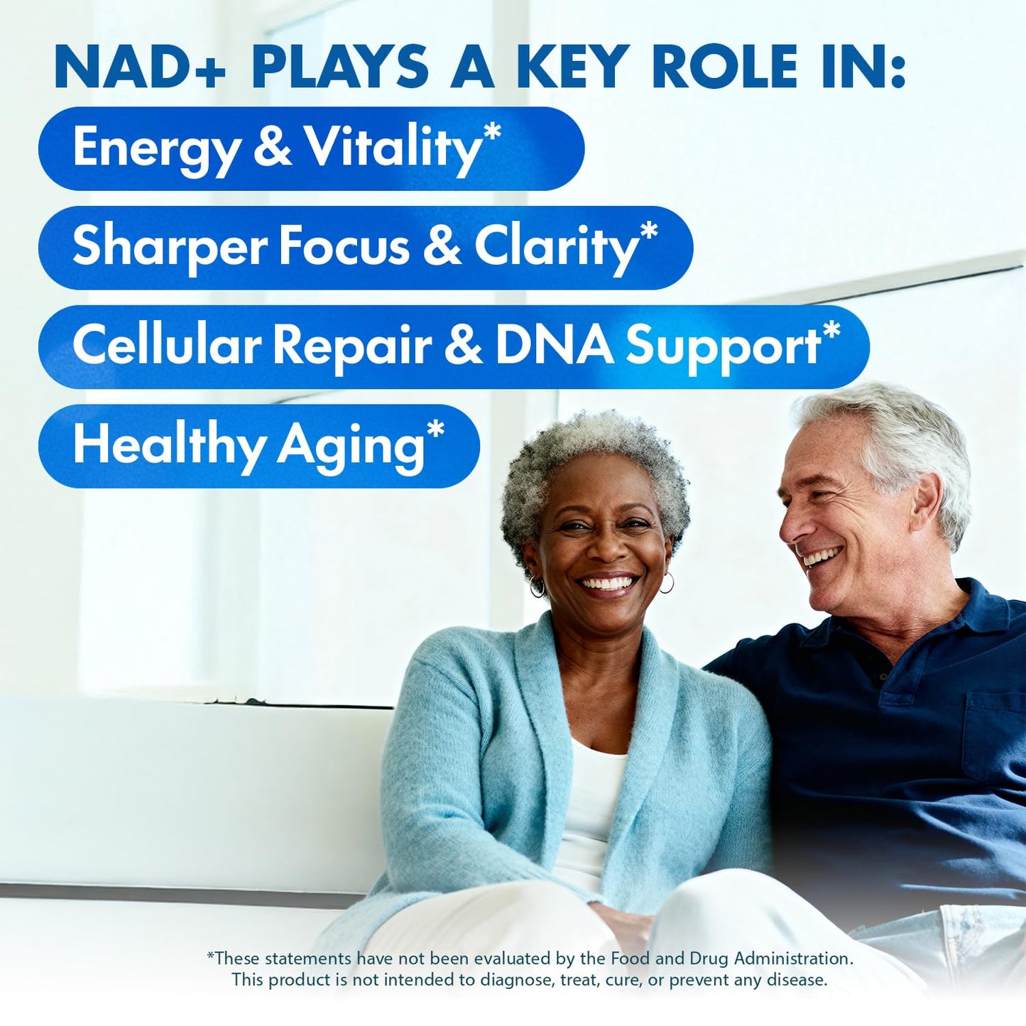 Blue Haven Rx NAD+ Supplement - NMN Alternative with Liposomal NAD+, Trans Resveratrol, Manganese, Apigenin Plus Pterostilbene for Women and Men, Anti Aging Support Blue Haven RxBuy Supplements Australia