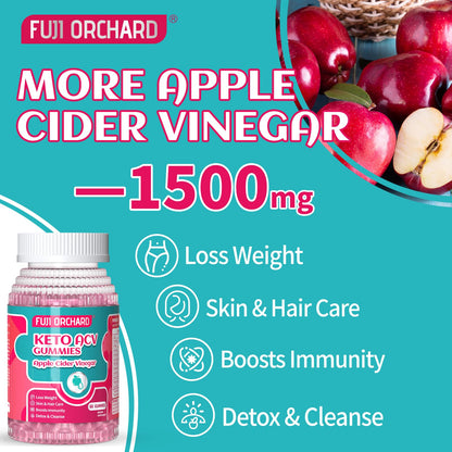 FUJI ORCHARD Keto Acv Gummies, 1500mg Keto Acv Gummies Advanced Weight Loss FUJI ORCHARDBuy Supplements Australia