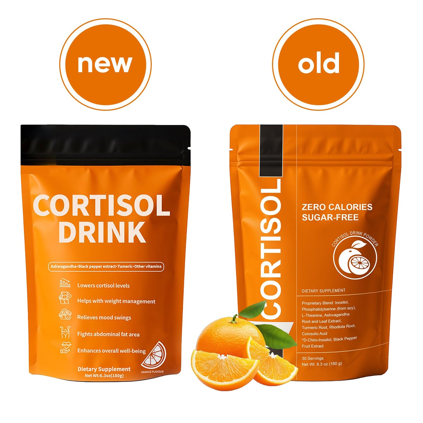 Cortisol Drink Mix | Cortisol Supplements for Women & Men | Ashwagandha, L-Theanine, Turmeric Root, Black Pepper Extract, Healthy Cortisol Levels, Mental Clarity SUUDUULBuy Supplements Australia