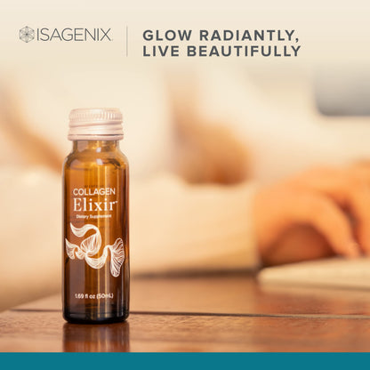 Isagenix Collagen Elixir - Collagen Drink with Marine Collagen Peptides - Liquid Collagen IsagenixBuy Supplements Australia