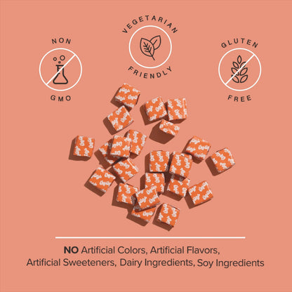 Chewsy Kids’ Multivitamin, Delicious Candy-Style Daily Vitamin Chews + Probiotics + Superfoods, Wild Berry Flavor Chewable Fruity Supplement Chews CHEWSY