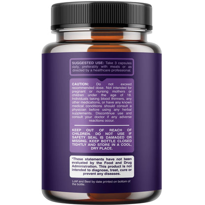 Highly Potent Magnesium Complex Capsules - Triple Magnesium Blend with Taurate Glycinate and Malate - 400mg Supplement Supports Relaxation & Overall Wellness Non-GMO Vegan - 90 Count PhytoralBuy Supplements Australia