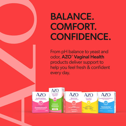 AZO® Boric Acid Vaginal Suppositories for Women, Helps Support Odor Control with Clinically Studied Boric Acid, Non-GMO, 30 Count AZOBuy Supplements Australia