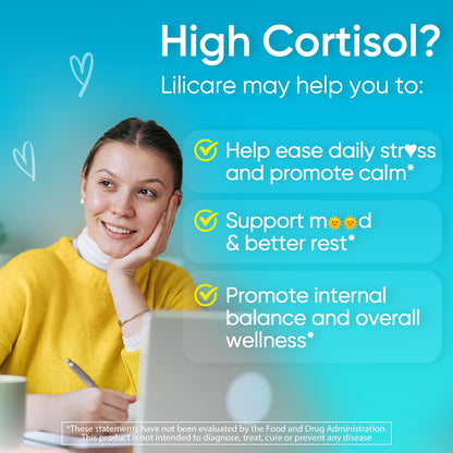 Cortisol Gummies for Women & Men, Sugar Free Cortisol Reducer Supplements w/ Magnesium, Ashwagandha, Mushroom, L-theanine, Rhodiola, Vitamin B6 B12 for Cortisol Detox, Relax, Sleep Support 2 Pack LILICAREBuy Supplements Australia