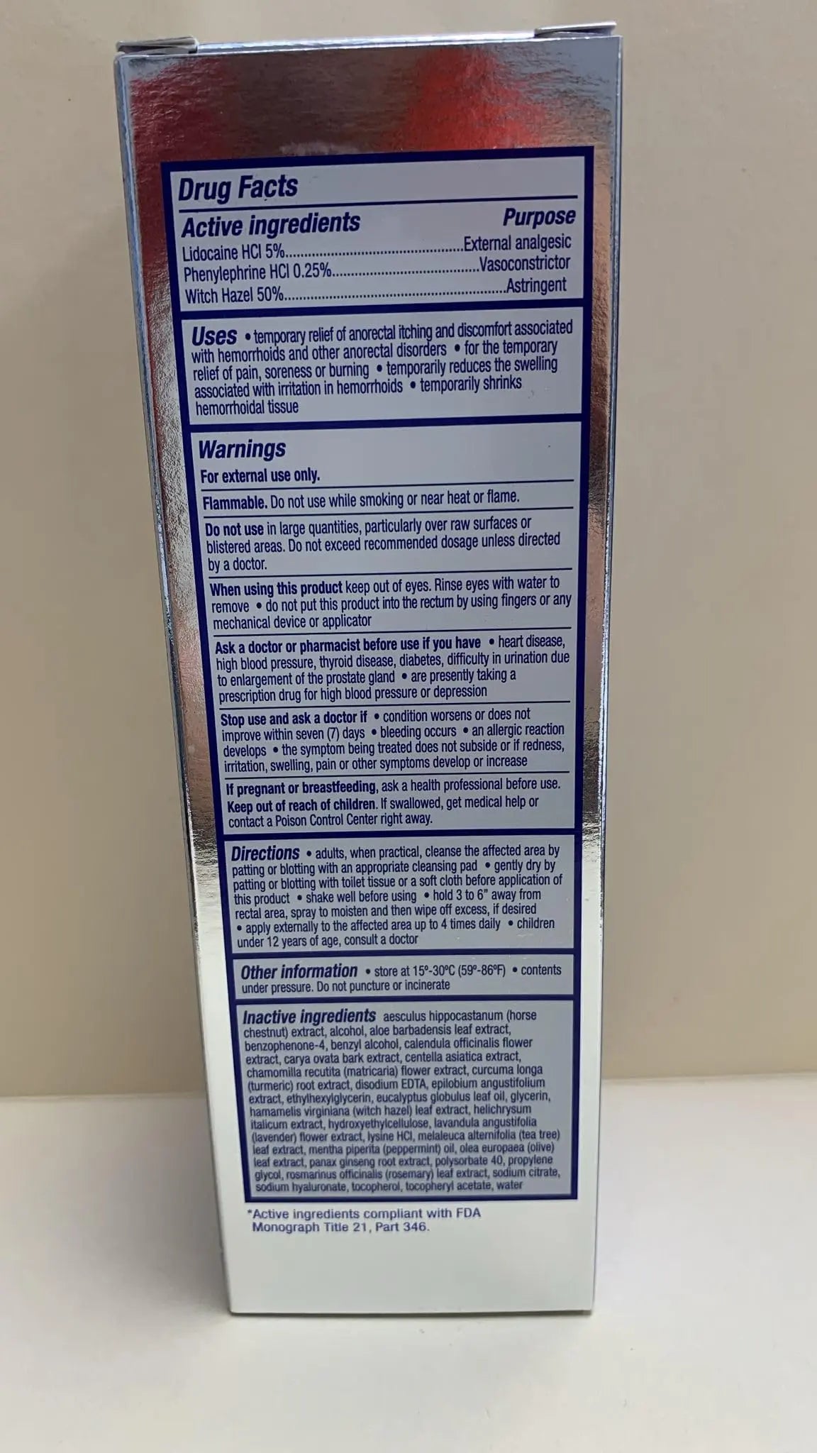Doctor Butler's Advanced Relief Hemorrhoid Spray – Advanced Relief Hemorrhoid Treatment Spray with Witch Hazel to Help with Sensitive Skin, Itch Relief, and Swelling Relief* (5oz) Doctor Butler'sBuy Supplements Australia