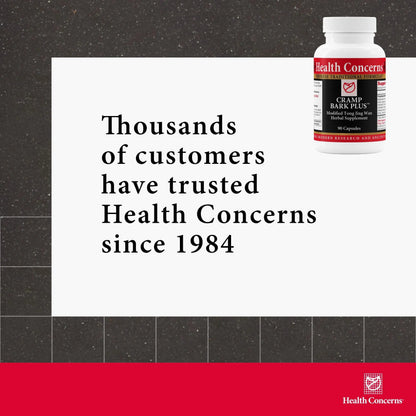 Health Concerns Cramp Bark Plus – Menstrual Cramp Relief & Hormonal Balance – Circulation Support – Dong Quai, Black Cohosh, Bupleurum & Chinese Herbs – Herbal Supplement for Women – 90 Capsules Health ConcernsBuy Supplements Australia