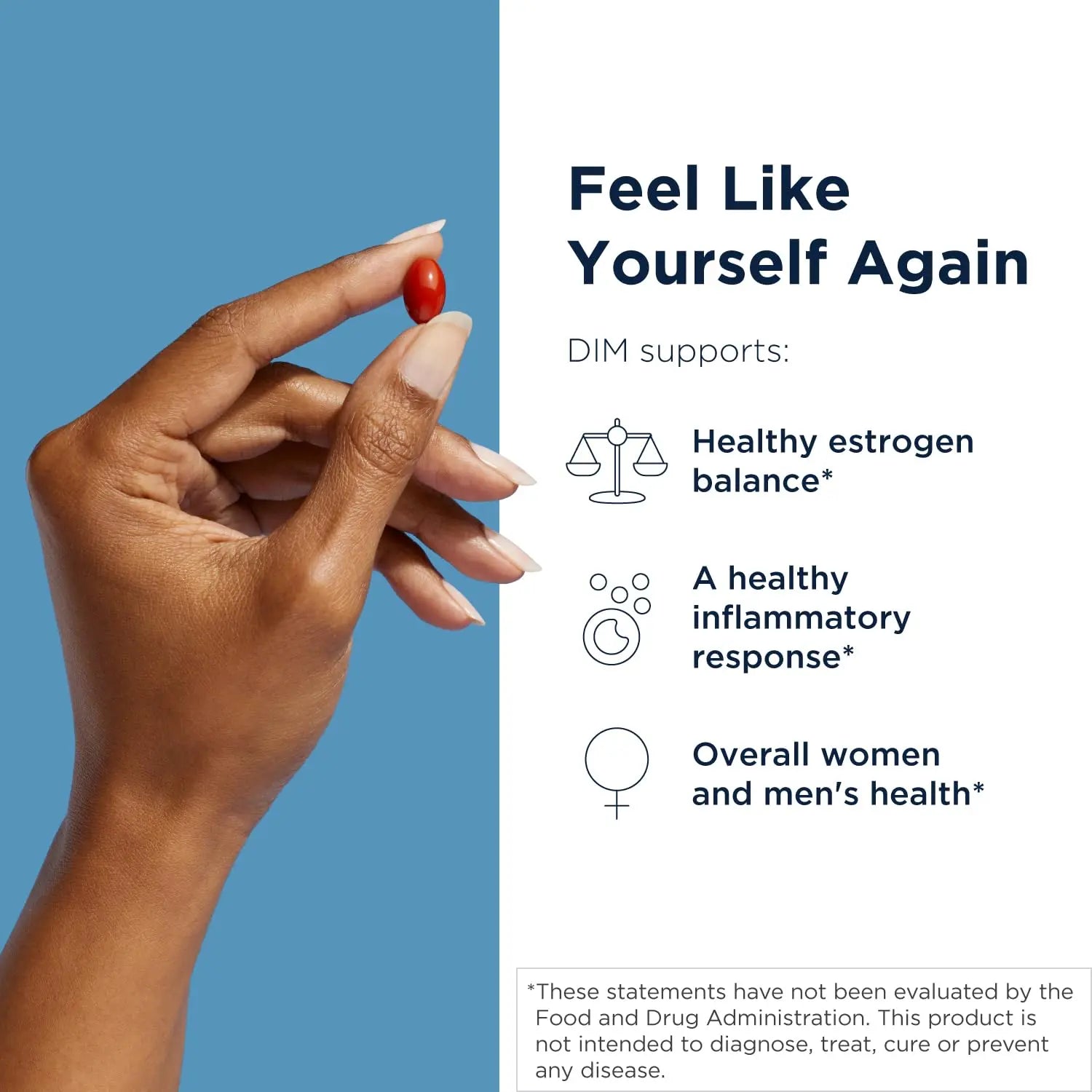 Designs for Health DIM-Evail - 100mg Diindolylmethane Supplement - Enhanced Absorption Technology DIM Supplement - May Support Healthy Estrogen Metabolism - Gluten Free + Non-GMO (60 Softgels) Designs for HealthBuy Supplements Australia