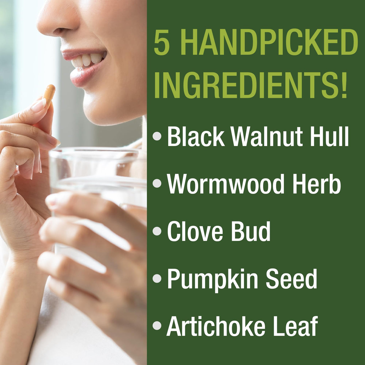 Wormwood Black Walnut Clove Cleanse for Humans. Elimination Detox + Intestinal Support Capsules Supplement for Adults and Kids. Pills with Artichoke and Pumpkin Seed for Additional Benefits Peak PerformanceBuy Supplements Australia
