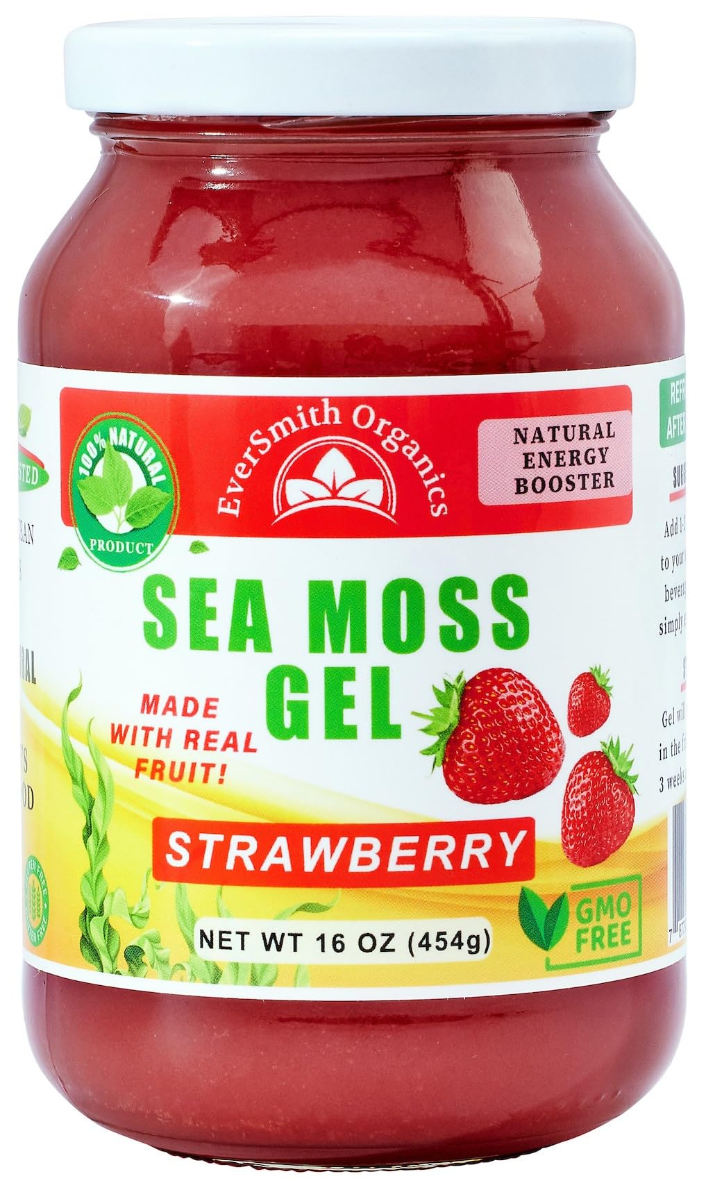 EverSmith Organics - Wildcrafted Irish Sea Moss Gel | Made in USA | Rich in Vitamins EverSmith OrganicsBuy Supplements Australia