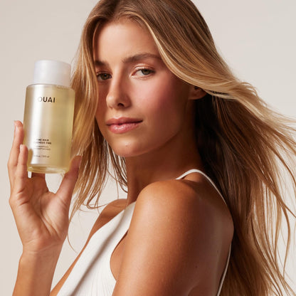 OUAI Fine Hair Shampoo - Volumizing Shampoo for Fine, Flat Strands - Made with Biotin, Keratin & Chia Seed Oil - Strengthens, Nourishes & Thickens - Color-Safe & Sulfate Free Hair Care (10 Fl oz) OUAIBuy Supplements Australia