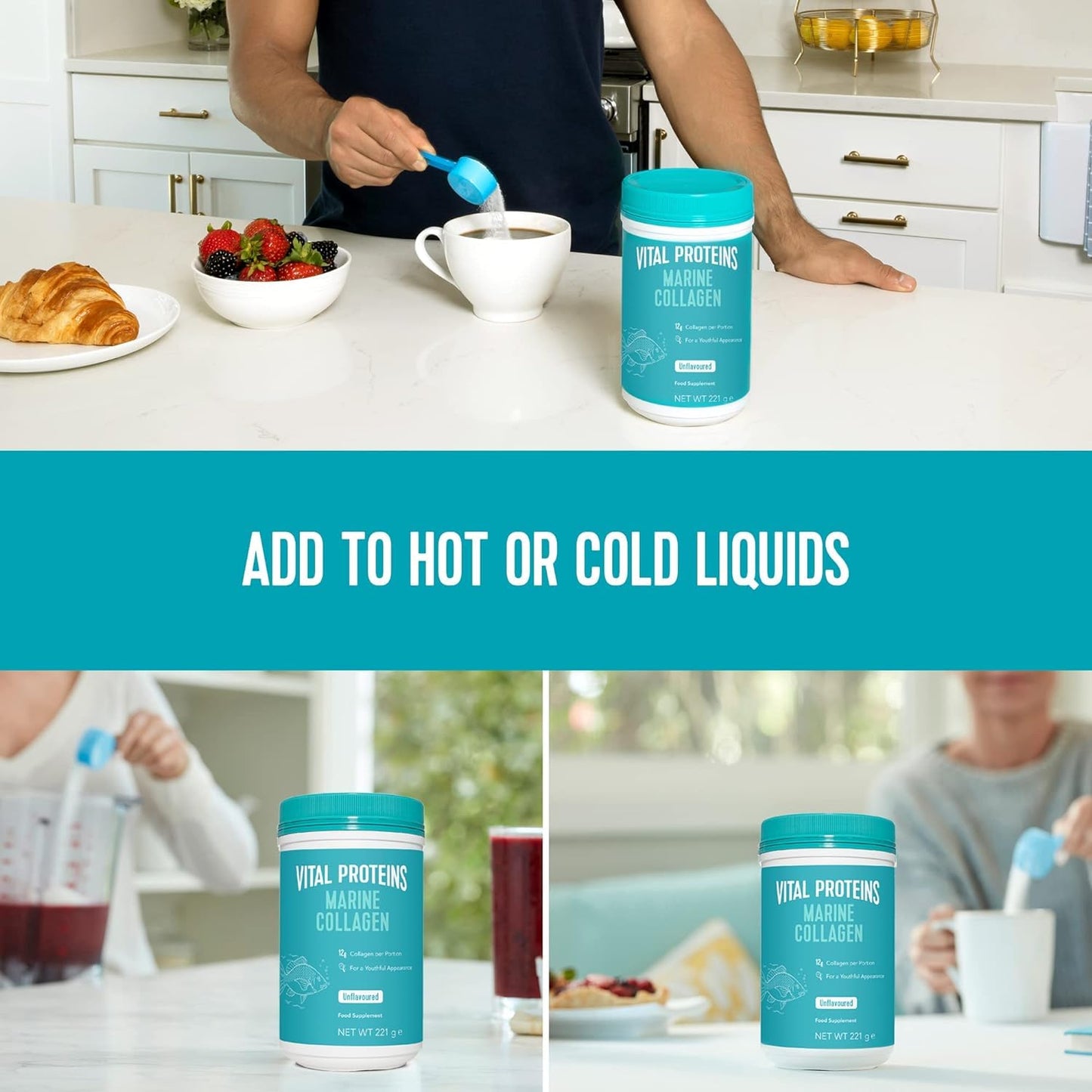 Vital Proteins Marine Collagen Peptides Powder Supplement - Hydrolyzed Collagen TudorBuy Supplements Australia