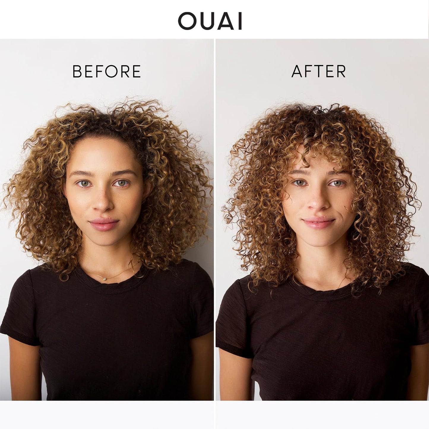 OUAI Curl Cream - Curl Defining Cream with Chia & Linseed Oil - Enhances Definition, Hydration & Shine - Tames Frizz & Protects from Humidity - Silicone-Free Curly Hair Products for Women (8 oz) OUAIBuy Supplements Australia