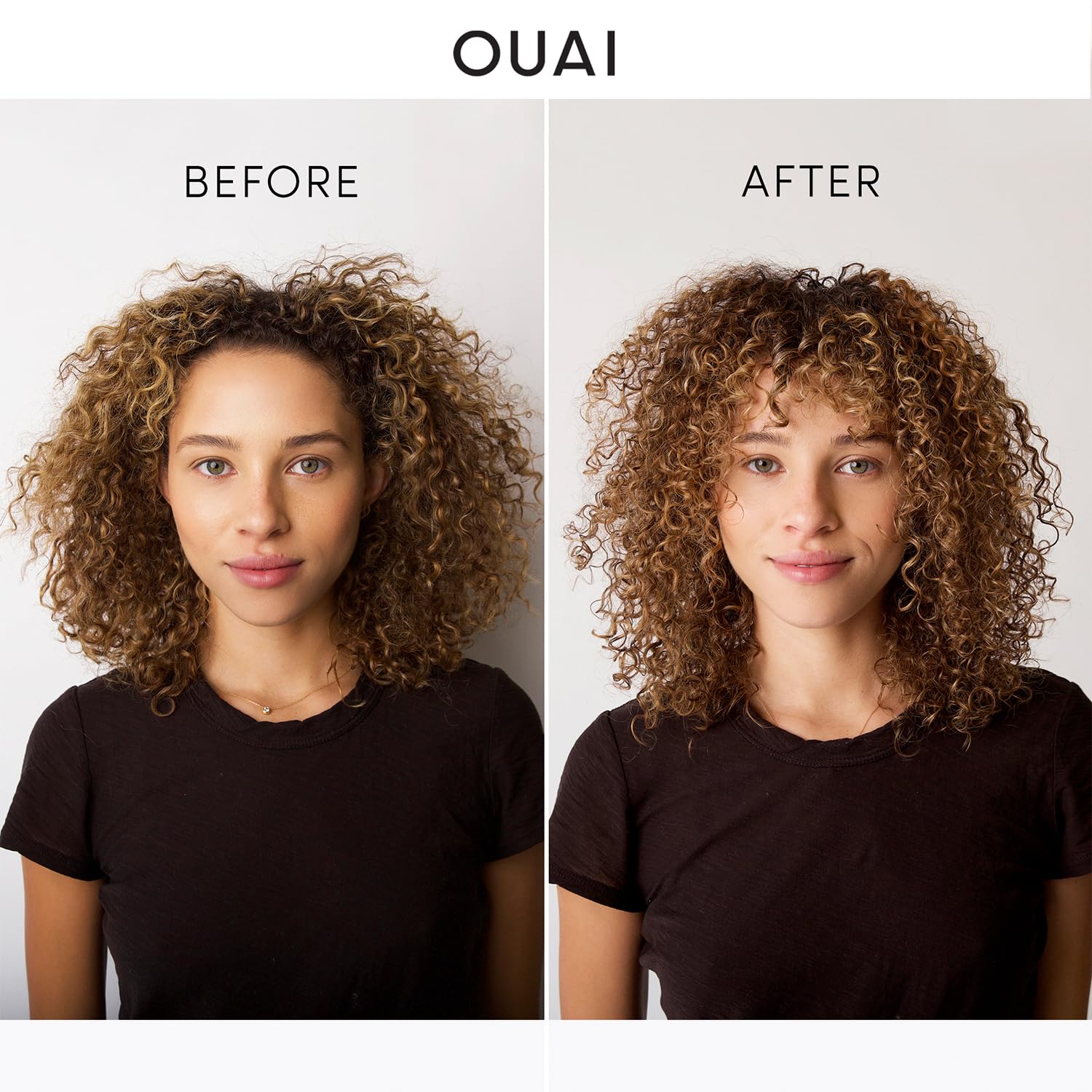 OUAI Curl Cream - Curl Defining Cream with Chia & Linseed Oil - Enhances Definition, Hydration & Shine - Tames Frizz & Protects from Humidity - Silicone-Free Curly Hair Products for Women (8 oz) OUAIBuy Supplements Australia
