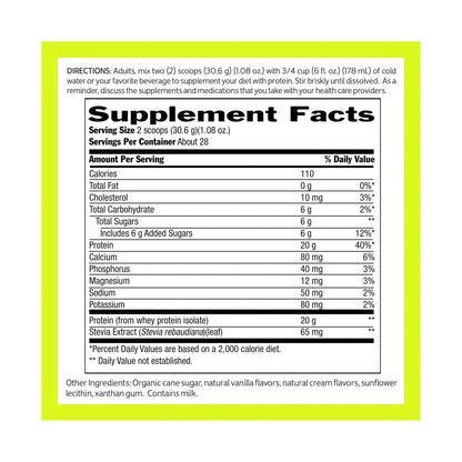 Biochem, Whey Protein Powder, 20g of Protein to Support Muscles and Intense Workouts BiochemBuy Supplements Australia