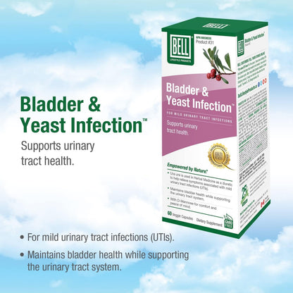 Bell Lifestyle Products Bladder Health and Yeast Balance - 60 Capsules BellBuy Supplements Australia