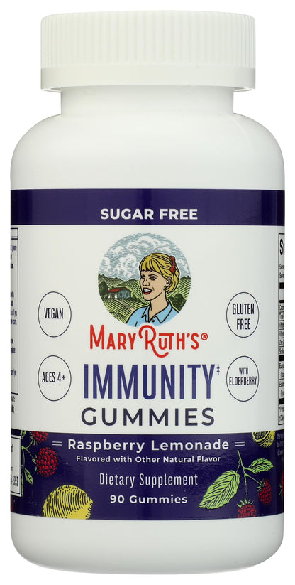MaryRuth Organics Sugar Free Immunity Gummies | Powerful Blend | Elderberry Vitamin C & Zinc | Vitamin D3 & Echinacea | Immune Support Supplement | Gummies for Kids & Adults | Vegan | Non GMO | 90ct MARYRUTH'SBuy Supplements Australia