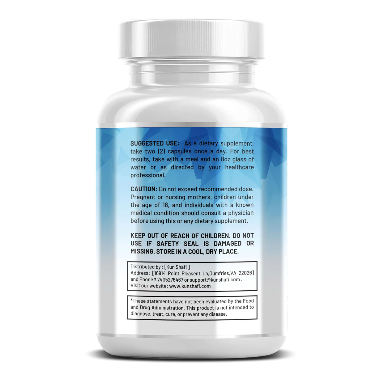Kun Shafi Sea Moss Complex – with Black Seed Oil, Shilajit, Amla, Moringa, Turmeric, Ashwagandha & Burdock – Enriched with Vitamin C, D3, Chlorophyll, Manuka & Ginger – 60 Capsules Kun Shafi buy supplements Au
