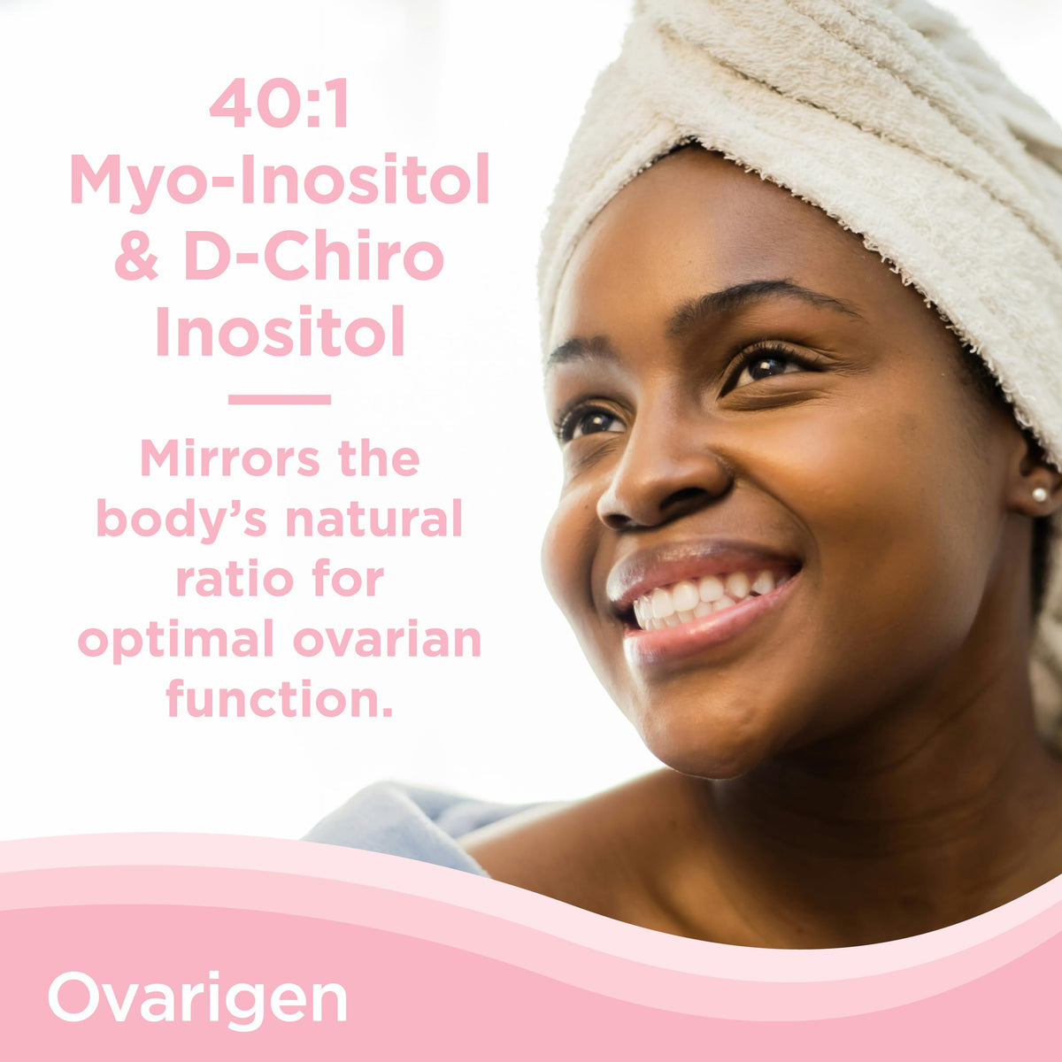 CalmCo Ovarigen Myo-Inositol & D-Chiro Inositol Supplement for Women – 40:1 Inositol Powder with Folic Acid, Fertility Supplements for PCOS, Hormone Balance and Ovarian Support (30 Servings) CalmCoBuy Supplements Australia