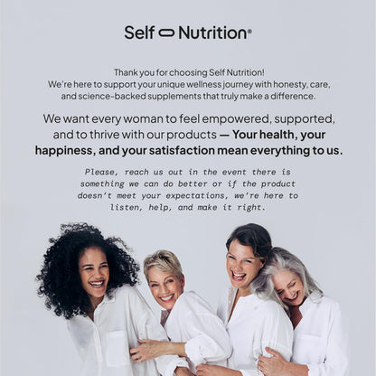 SELF NUTRITION Menopause Support for Women -All-Natural, Hormone-Free Perimenopause & Menopause Support. Unique Blend for Hot Flashes, Mood, Energy, Sleep & More. Vegan, Gluten-Free, 60 Capsules. SELF NUTRITIONBuy Supplements Australia