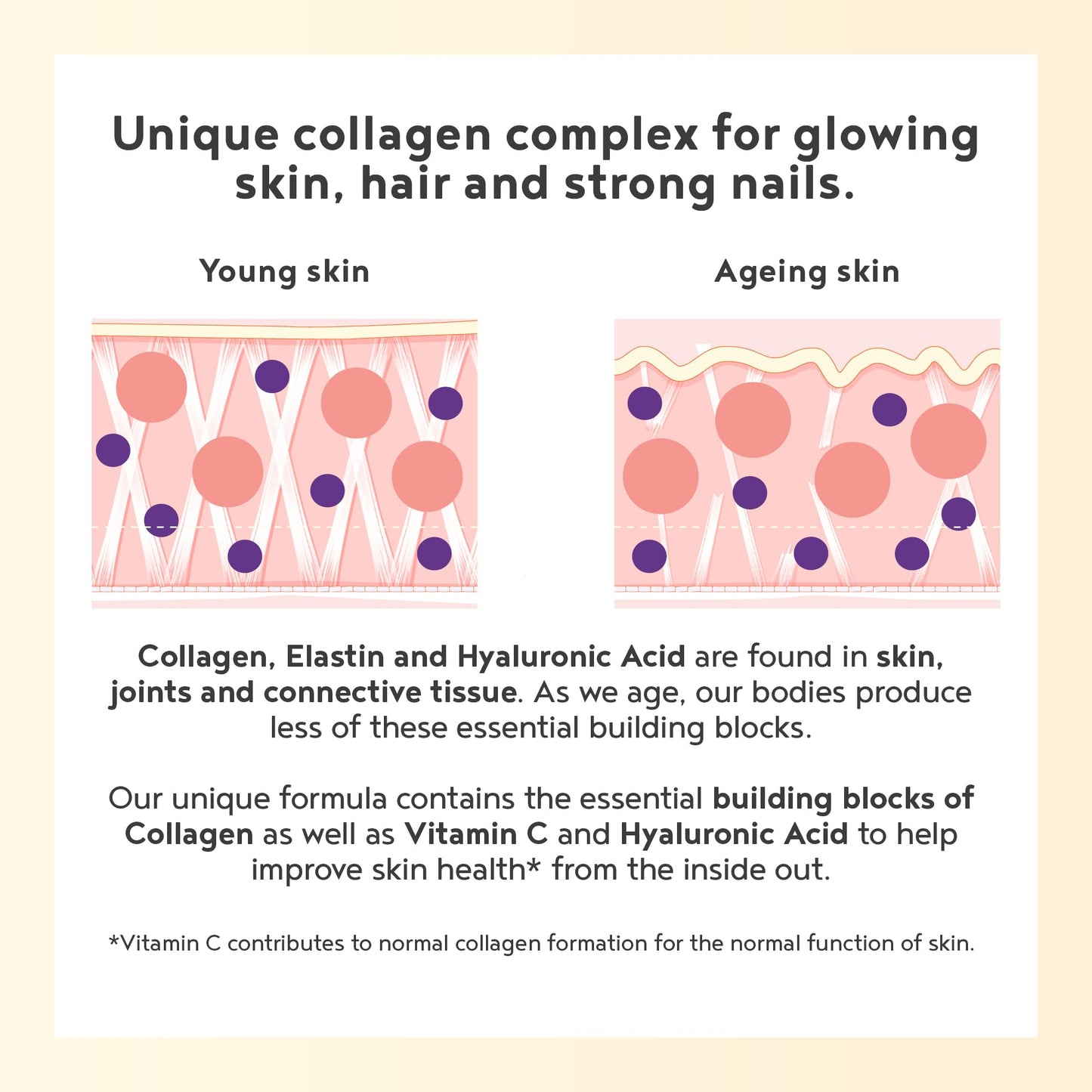 Vegan Collagen Powder with Hyaluronic Acid - Unflavoured 400g Powder Alpha FoodsBuy Supplements Australia