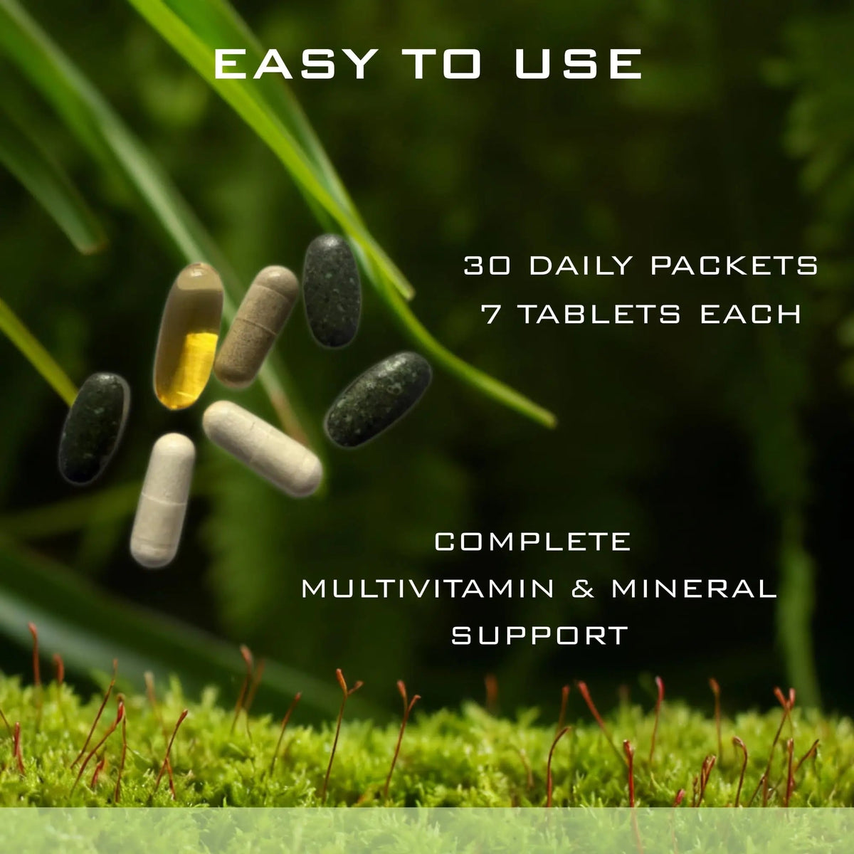 Nature’s Aid Women’s 7-30 Daily Multivitamin Packs for Energy, Focus & Performance Support | Natural Complete Vitamin Nature's Aid Holistic WellnessBuy Supplements Australia