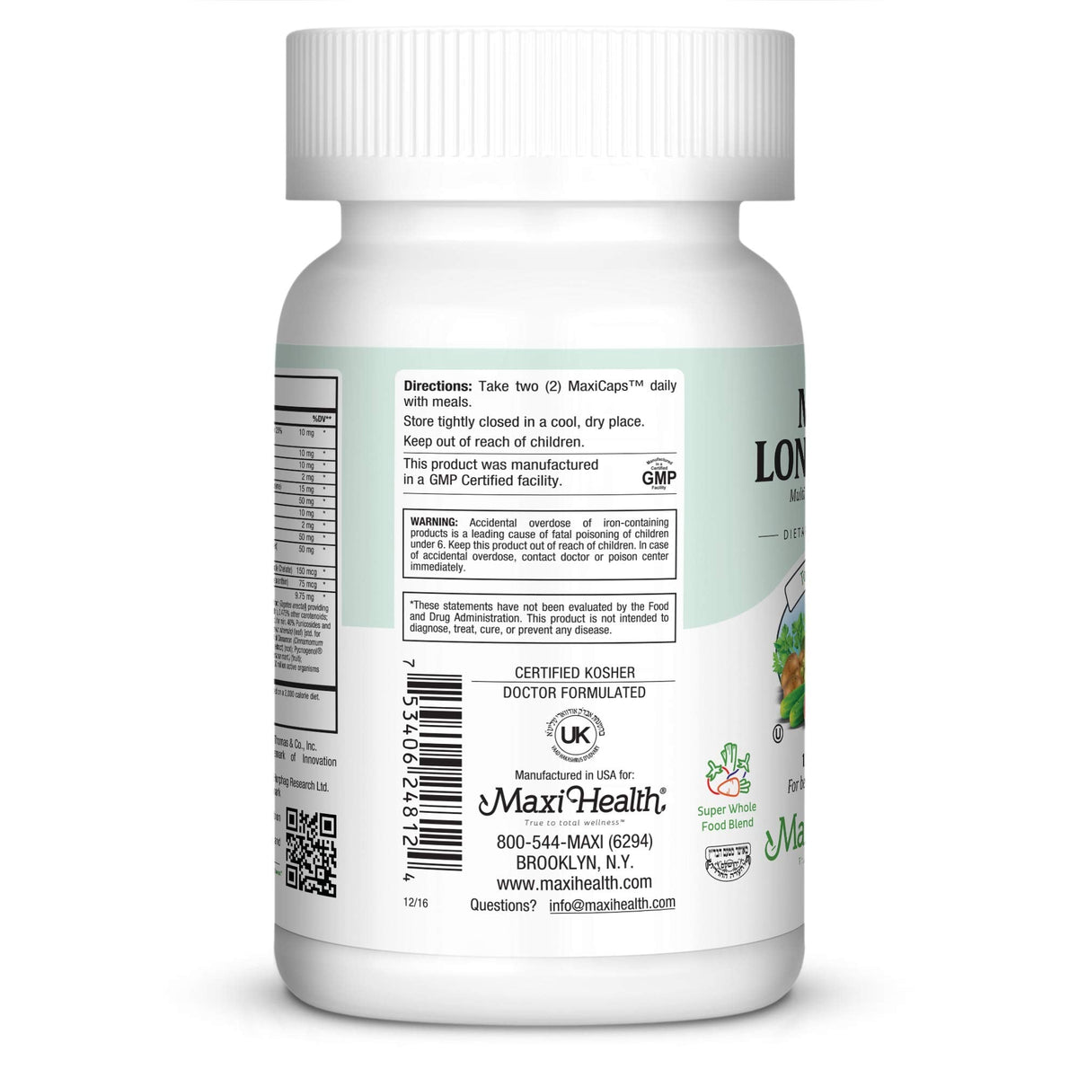Mens Multivitamin 50 Plus – Daily Multivitamin for Men Over 50 with Vitamin B12, A, D, C, Zinc, Magnesium & More – Energy, Immune & Heart Support Mens Multi Vitamins - Non-GMO – 120 Capsules Maxi HealthBuy Supplements Australia