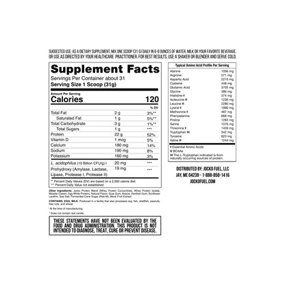 Jocko Mölk Whey Protein Powder (Vanilla) - Keto, Probiotics, Grass Fed, Digestive Enzymes Jocko FuelBuy Supplements Australia