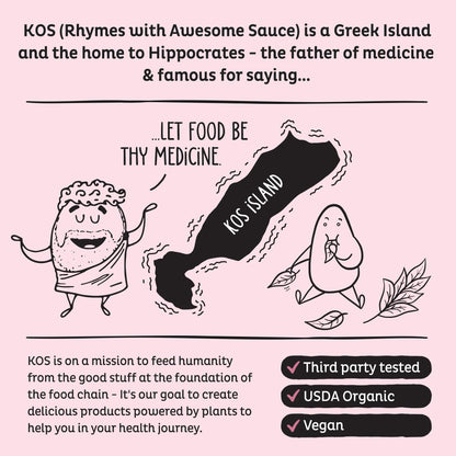 KOS Organic Beet Root Powder, USDA Organic - Natural Nitric Oxide Booster, Superfood Plant Based Beetroot Antioxidant, Supports Active Lifestyle & Healthy Circulation,