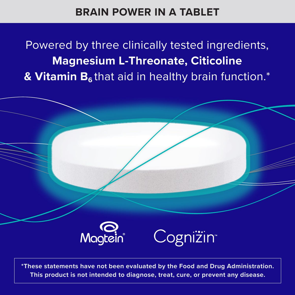 Qunol Brain Health Memory Plus with B6, Magnesium L-Threonate & Citicoline, Clinically Tested Ingredients to Improve Memory, Focus, Attention and Productivity, 90 Count QunolBuy Supplements Australia
