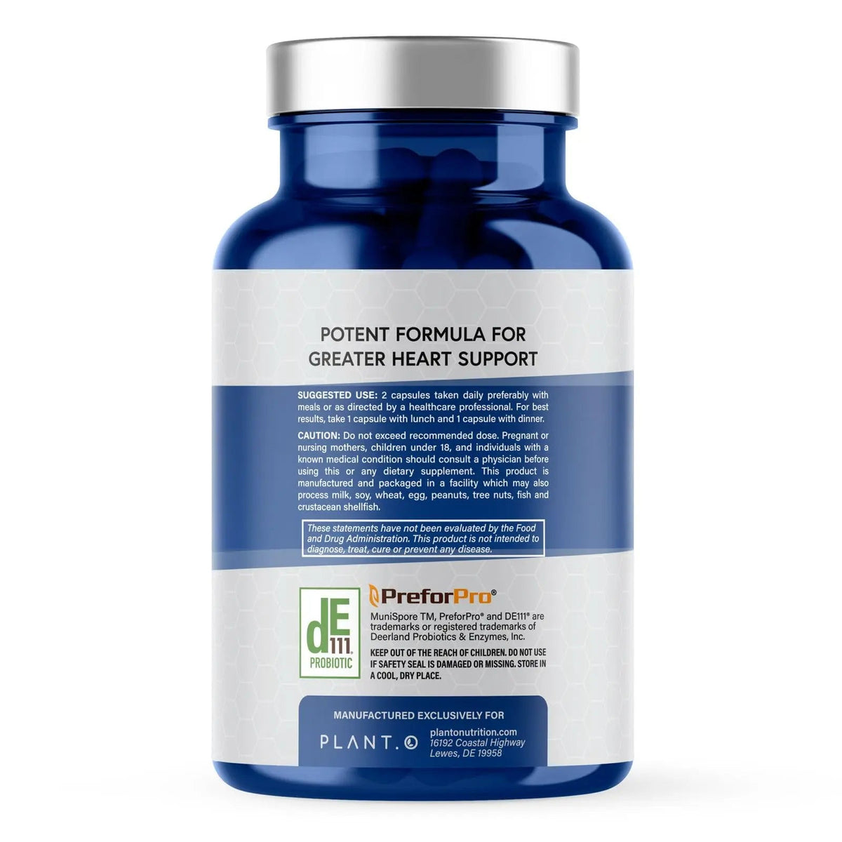 4-in-1 Prebiotic Probiotic & Postbiotic for Women & Men, Complete Gut & Digestive Support Supplement, Pre Post Probiotics & Digestive Enzymes 60 Capsules PLANT.O NUTRITIONBuy Supplements Australia