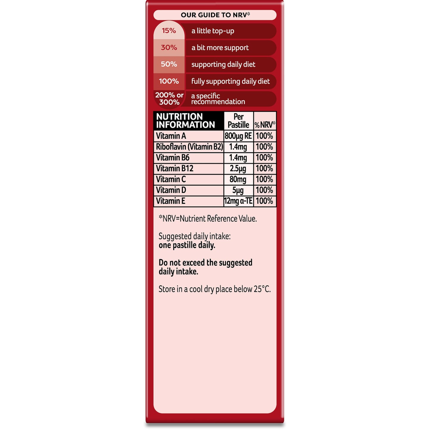 Bassetts Vitamins Adults Multivitamins 30's, 97.2 g Bassetts VitaminsBuy Supplements Australia