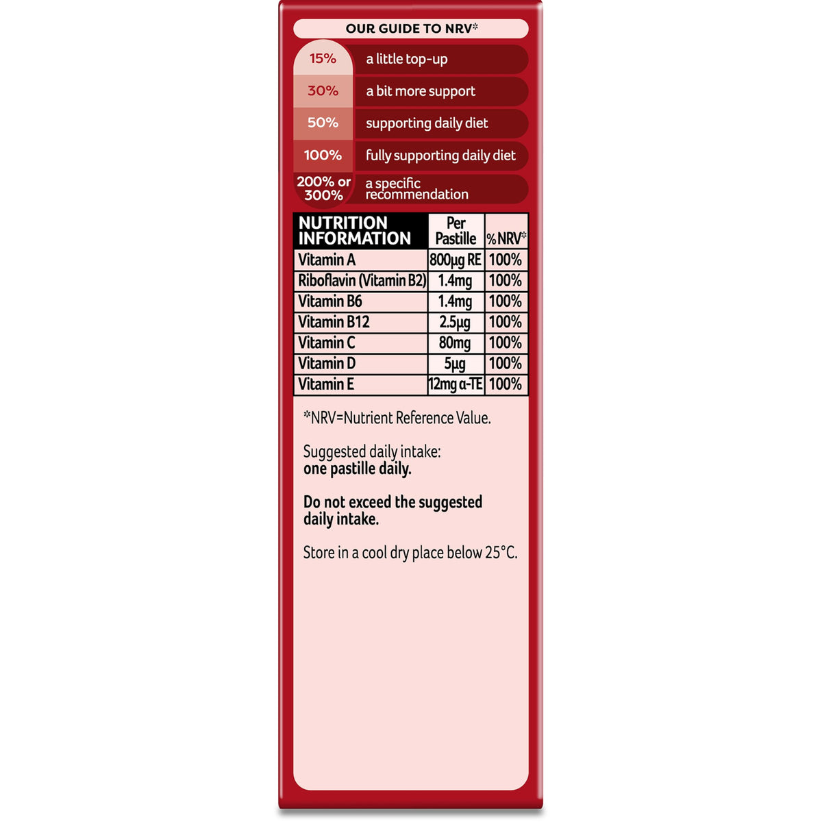 Bassetts Vitamins Adults Multivitamins 30's, 97.2 g Bassetts VitaminsBuy Supplements Australia