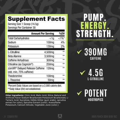 RYSE Up Supplements Loaded Pre Workout Powder Supplement for Men & Women RYSE Up SupplementsBuy Supplements Australia