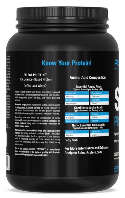 PEScience Select Protein, Cookies and Cream, 27 Serving, Premium Whey and Casein PEScienceBuy Supplements Australia