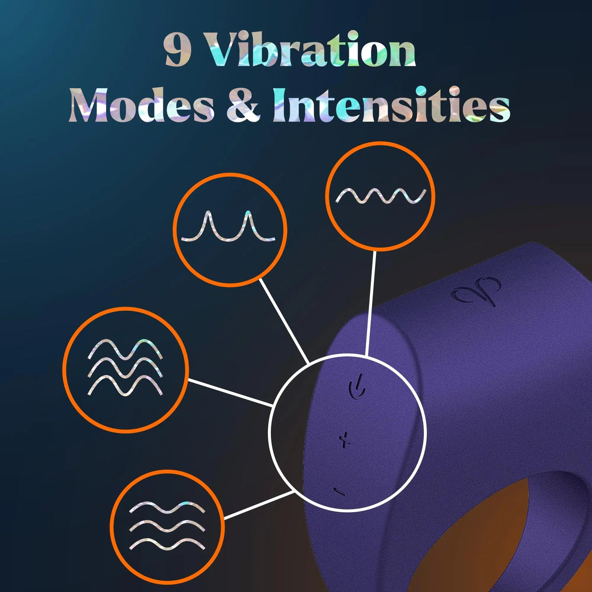Promescent Cock Ring with 9 Vibrating Intensities, Sex Toys for Men, Penis Ring Vibrator for Better Erections, Silicone Sex Toy, Clitoral Stimulator for her, Intimate Couples Toys Promescent buy supplements Au
