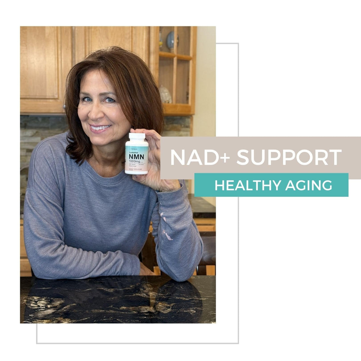 NMN Supplement 1000mg Pure - Liposomal NMN for NAD+ Supplement, Tested in USA, 60 Capsules THEREXABuy Supplements Australia