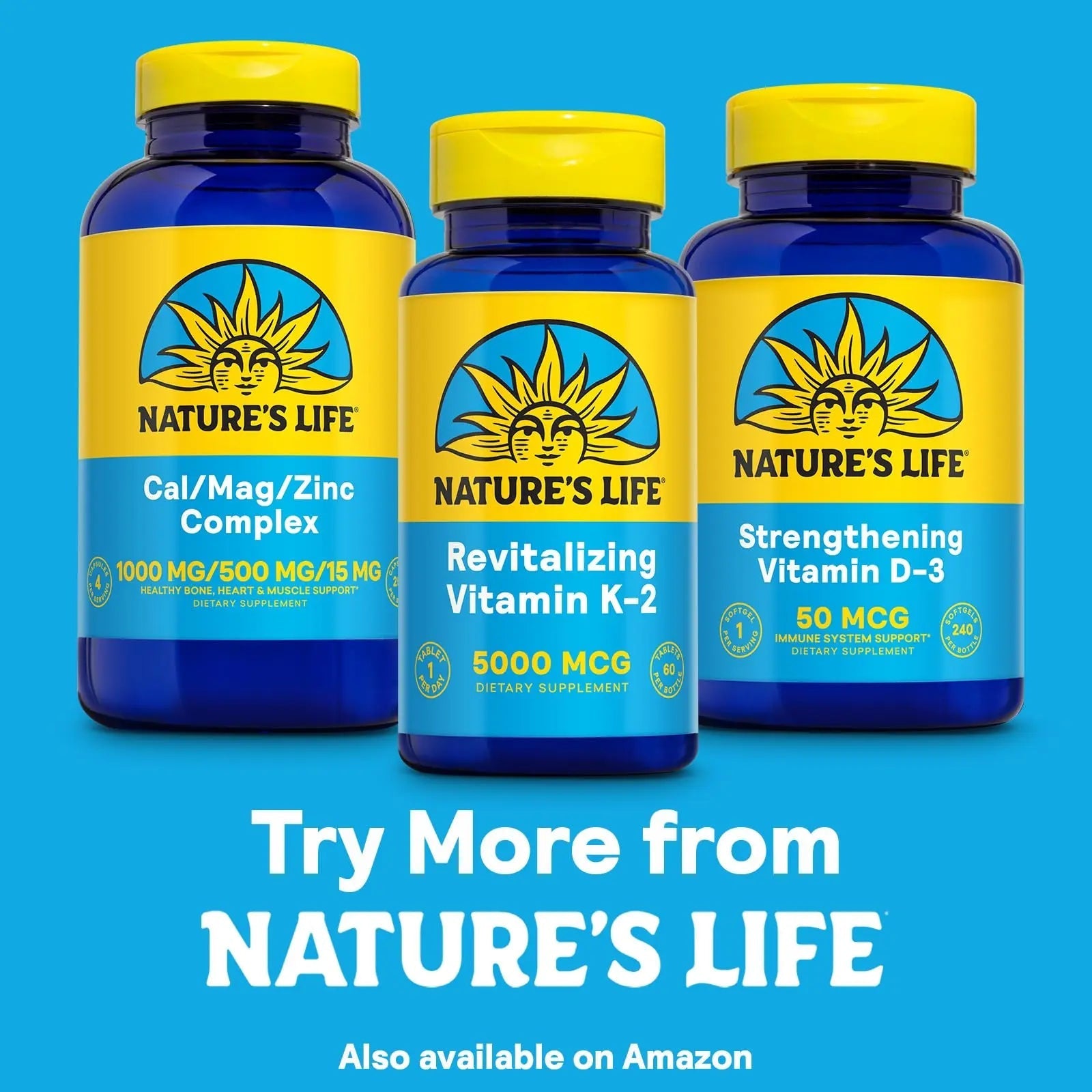 Nature's Life Revitalizing Vitamin K2 - Bone Health, Artery and Heart Health Support - High Potency Vitamin K Supplement as Vitamin K2 MK4 Nature's LifeBuy Supplements Australia