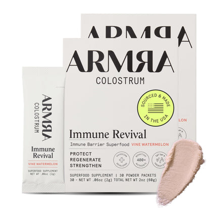 ARMRA Colostrum Powder | Vine Watermelon | Gut Health & Bloating | Skin & Hair | Immunity | Keto, Gluten & Fat-Free | 60 Servings ARMRABuy Supplements Australia