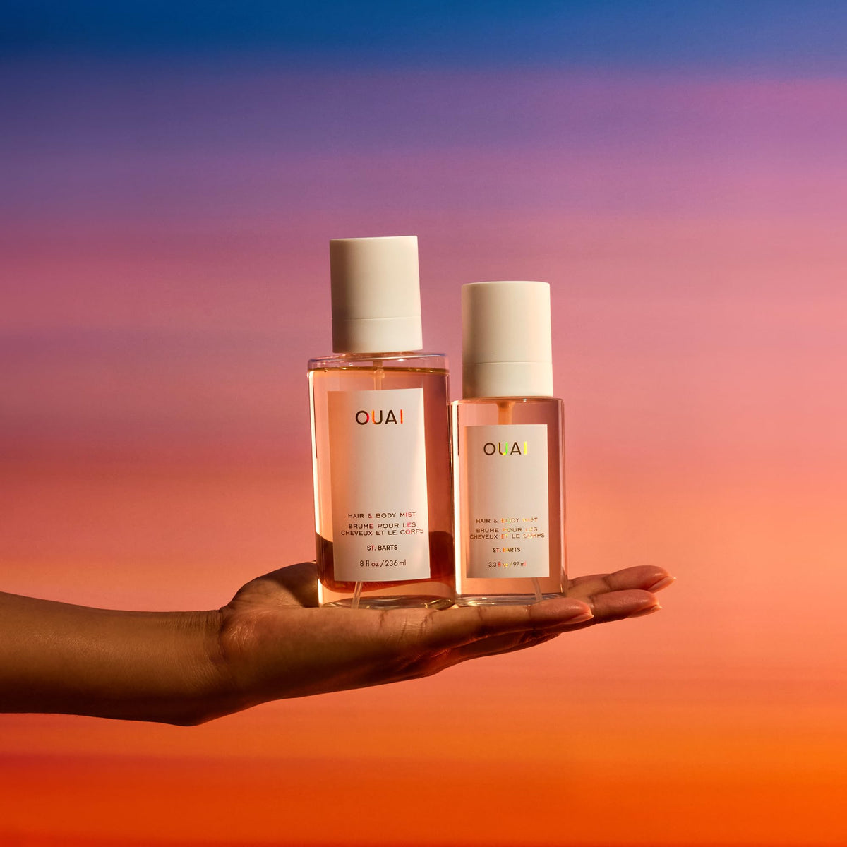 OUAI St. Barts Hair and Body Mist - Tropical-Scented Hair Perfume and Body Spray - Notes of Dragonfruit, Orange Blossom, Tuberose & Musk (8 Fl Oz) OUAIBuy Supplements Australia