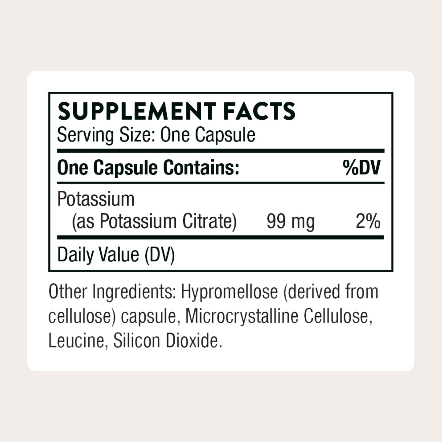 THORNE - Potassium Citrate - Essential Electrolyte Supplement for Muscle Function, Heart Health, Nerve Function & Urinary Tract Health Support* - Third-Party Certified - Gluten-Free - 90 Capsules THORNE buy supplements Au