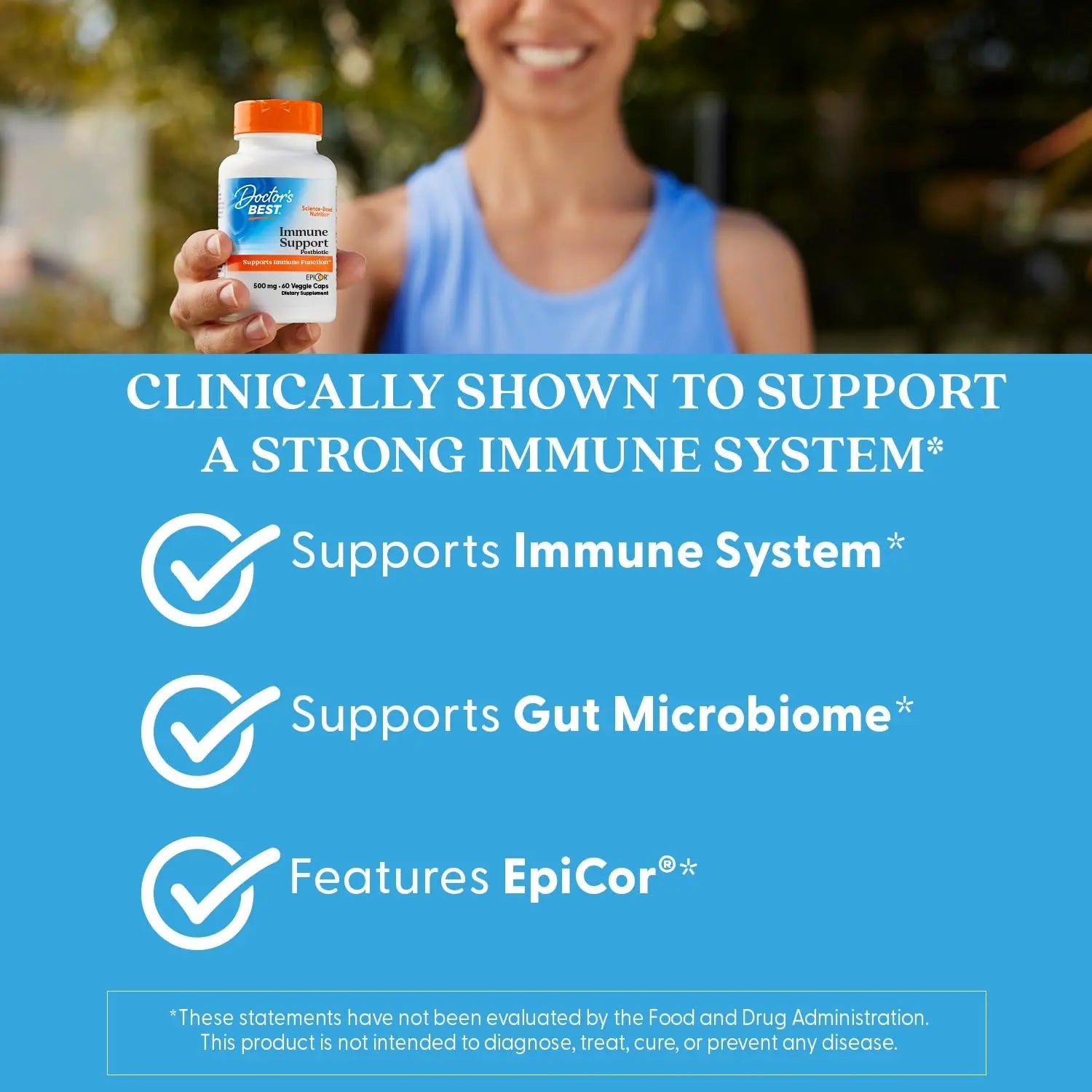 Doctors Best Immune Support Postbiotic, Supports Immune Function, Non-GMO, Gluten Free, Vegan 60 Veggie Caps Doctor's BESTBuy Supplements Australia