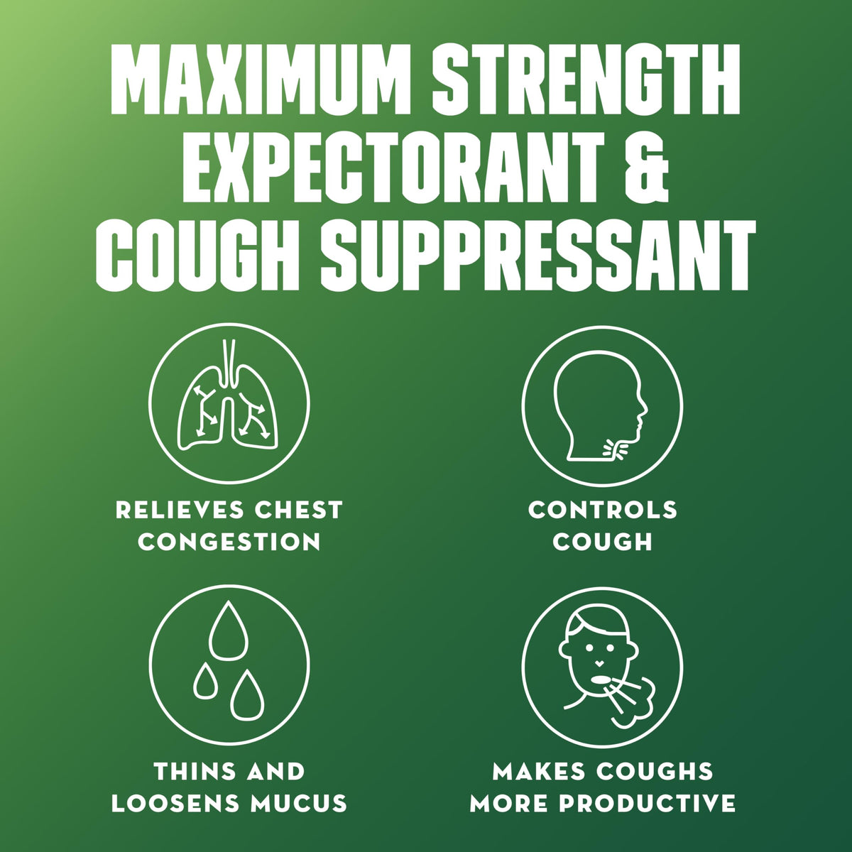 Mucinex DM 12Hr Maximum Strength Chest Congestion & Cough Medicine for Adults, Cold and Cough Medicine for Excess Mucus Relief, 1200 mg Guaifenesin & 60 mg Dextromethorphan HBr, 48 Bi-Layer Tablets Mucinex buy supplements Au