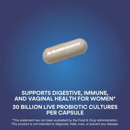 Nature’s Way Fortify Women’s Probiotic, 30 Billion Live Cultures, 11 Strains, Prebiotic, 30 Capsules Nature's WayBuy Supplements Australia