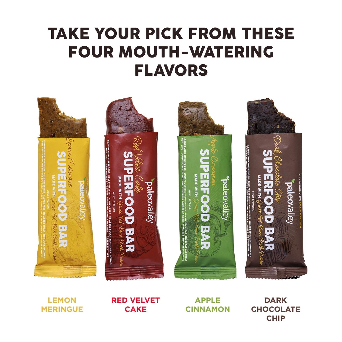 Paleovalley Superfood Bars – Dark Chocolate Chip– 10 Pack – 9g Protein per Bar – Gluten-Free, Grain-Free, Paleo, Non-GMO – On-the-Go Snack PaleovalleyBuy Supplements Australia