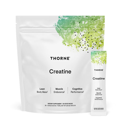 THORNE Creatine - Micronized Creatine Monohydrate Powder - Support for Muscles & Cognitive Function* - for Women & Men - Unflavored - NSF Certified for Sport - 5 g per Serving - 30 Servings THORNEBuy Supplements Australia