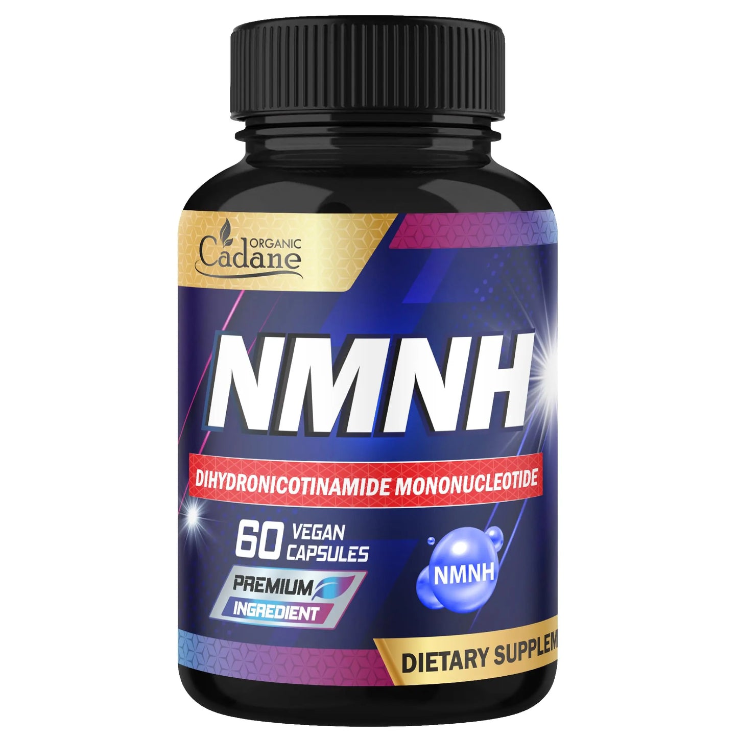 Cadane NMNH Supplement | Support Energy & Healthy Aging | Dihydronicotinamide Mononucleotide | Non-GMO – 60 Capsules – 30-Day Organic CadaneBuy Supplements Australia