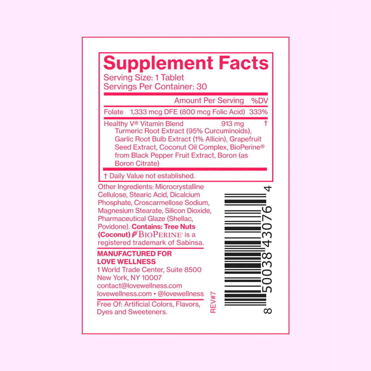 Love Wellness Good Girl Probiotics and Healthy V Vitamin | Womens Wellness Duo | Womens Probiotics Supplements for pH Balance and Vaginal Health Love WellnessBuy Supplements Australia
