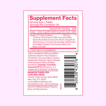 Love Wellness Good Girl Probiotics and Healthy V Vitamin | Womens Wellness Duo | Womens Probiotics Supplements for pH Balance and Vaginal Health Love WellnessBuy Supplements Australia