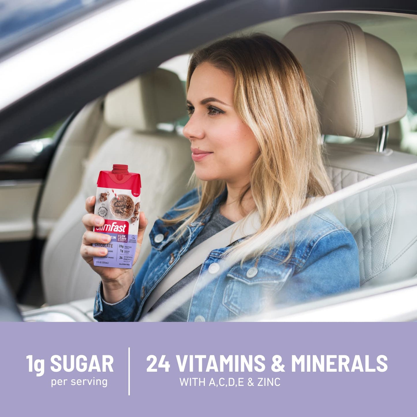SlimFast Protein Shake, Strawberry- 20g Protein, Meal Replacement Shake Ready to Drink SlimFastBuy Supplements Australia